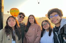 Balloon flight + pick up in CDMX + Breakfast in Cave + Teotihuacan