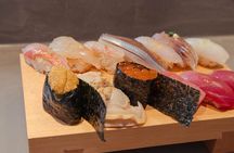 Sushi Making in Tokyo at a Michelin-Listed Restaurant