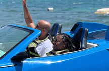 Customized Jet-Car with Bamboo rafting 