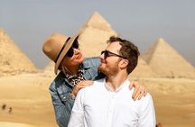 Grand Egyptian Museum & Giza plateu