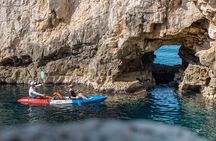 Pula Kayaking at Blue Cave with Cliffs Tour and Snorkeling