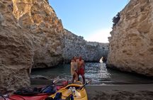 Romantic Sunset Kayaking Tour in Milos