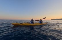 Romantic Sunset Kayaking Tour in Milos