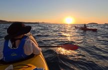 Romantic Sunset Kayaking Tour in Milos