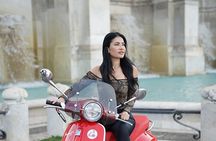 Rome's Easy Ride Vespa Photoshoot with Pick Up and Drop Off