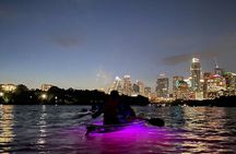 Austin Texas Night Clear Kayaking Glow Tour