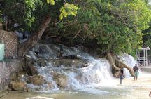 Dunn's River and Blue Hole Waterfall Combo from Montego Bay