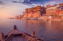 Full Day Private Varanasi Tour with AC Car Boat and Sarnath