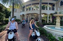 Electric Moped Tour of Naples Florida Family Fun and Easy To Ride
