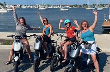Electric Moped Tour of Naples Florida Family Fun and Easy To Ride
