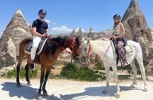 Guided Horse Riding through the Valleys in Cappadocia