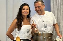 Santorini Private Cooking Class and Island Tour Experience