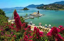 Corfu Shore Excursion with Beach Retreat or Boat Cave Exploration