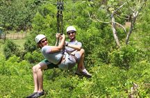 Roatan's ORIGINAL Zip-n-Dip: Zipline, Sloths & West Bay Beach