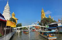 Bangkok Long Boat Canal a Big Buddha and Culture Markets Tour