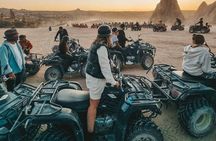 ATV Quad Bike Ride in Cappadocia at Sunset