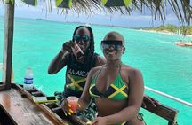 Tiki Boat Cruise Negril with Transportation from Montego Bay