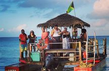 Tiki Boat Cruise Negril with Transportation from Montego Bay