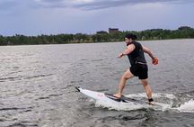 Jetboard on Lakes near the Mile high city.