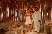 Temazcal Mayan Ritual Tour and Cenote Swim with Yucatecan Dinner