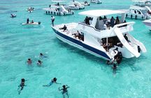 Punta Cana Shared Party Boat Booze Cruise and Snorkeling 