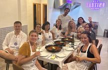 Alicante Paella Cooking Class, Tapas, Drinks and Marketplace