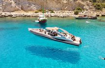 4 Hour Beach Tour with Meal and Unlimited Drinks in Rhodes
