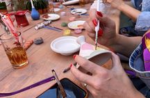 Lamsaty Ceramic painting class, Marrakech