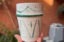 Lamsaty Ceramic painting class, Marrakech