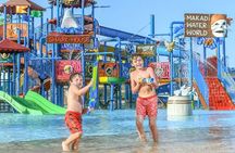 Hurghada: Makadi Water World with Lunch & Transfers