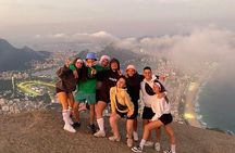 Two Brothers Hike in Rio de Janeiro At sunrise