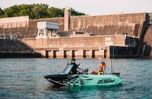 Jet Boat Adventure in the Smoky Mountains Dam Tour