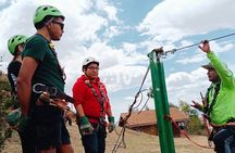 Zipline in the Sacred Valley of the Incas from Cusco