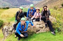 Zipline in the Sacred Valley of the Incas from Cusco