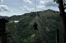 Zip-line, Climbing and hiking in the Salto del Buey waterfall