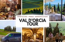 Val d'Orcia Brunello Wine Tour with Montalcino and Montepulciano