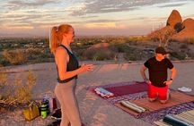 Awaken with the Desert: Sunrise Yoga Experience