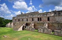 Uxmal & Kabah Mayan sites + Swimming in a cenote from Merida