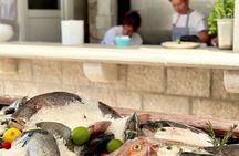 4 Hours Blue Cave Tour and Gastronomic Journey in Boka Bay