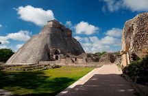 Uxmal & Kabah Mayan sites + Swimming in a cenote from Merida