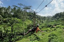 Ubud: ATV Rafting + Zipline, Swing, Sky Bike in Bali Rice Terrace