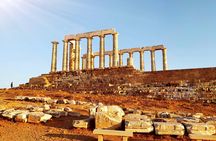 Private Tour Athens Riviera Sounio Temple Poseidon with Swimming 
