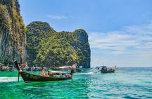 Phi Phi Islands and Krabi 4 Islands Sunset Tour by Speedboat 