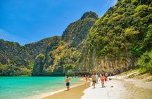 Phi Phi Islands and Krabi 4 Islands Sunset Tour by Speedboat 