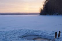 Traditional Finnish Sauna and Ice Swimming in Rovaniemi