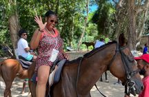 Horseback Ride , Dunns River Falls & Blue Hole From Montego Bay