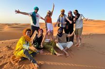 3 Days Luxury Camp Merzouga Camel Sandboarding from Fes back fes