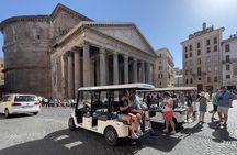 Rome in a Day golf cart tour for cruisers with Pizza & Gelato