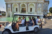 Rome in a Day golf cart tour for cruisers with Pizza & Gelato