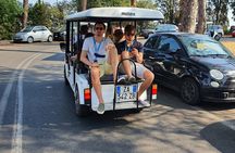 Rome in a Day golf cart tour for cruisers with Pizza & Gelato